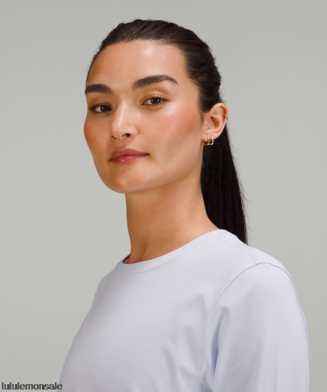 Lululemon Damen DELULU294 | Love Langarmshirt Pastellblau